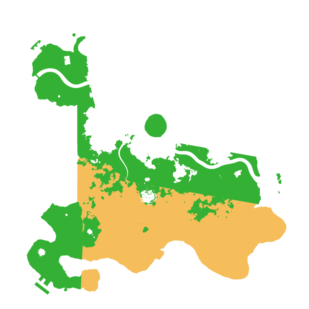Biome Rust Map: Procedural Map, Size: 3750, Seed: 1608388499