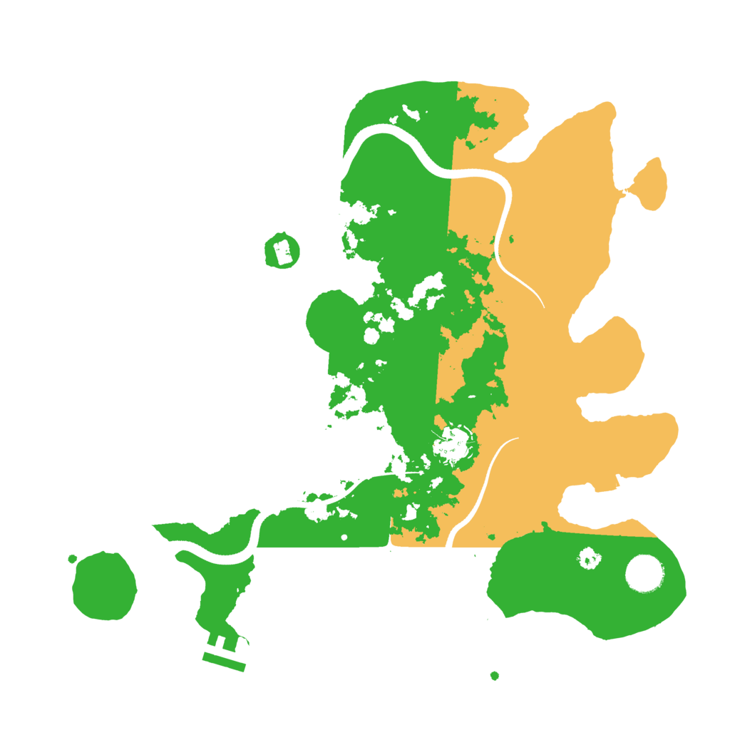 Biome Rust Map: Procedural Map, Size: 3400, Seed: 1663025419