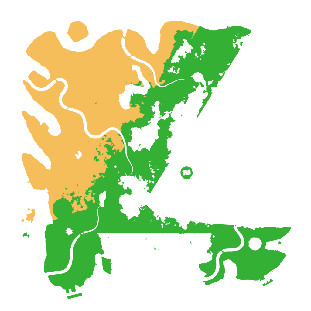Biome Rust Map: Procedural Map, Size: 4250, Seed: 1796972892