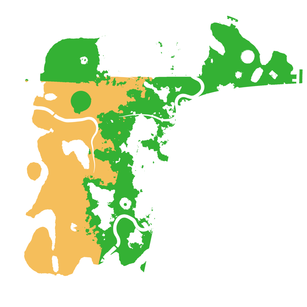 Biome Rust Map: Procedural Map, Size: 4000, Seed: 1611882962
