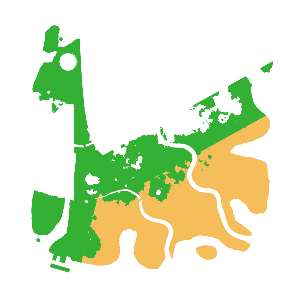 Biome Rust Map: Procedural Map, Size: 3000, Seed: 2060289313
