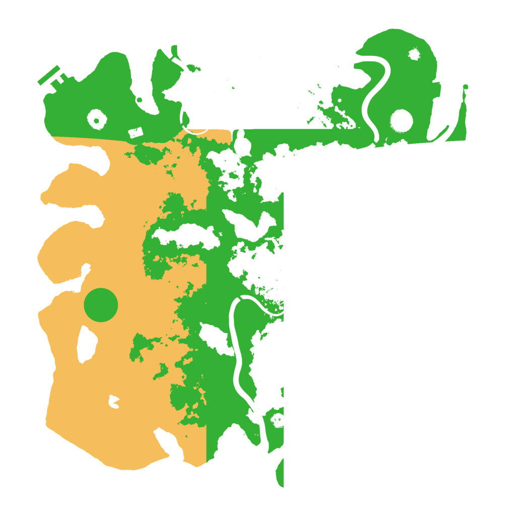 Biome Rust Map: Procedural Map, Size: 4000, Seed: 2097724516