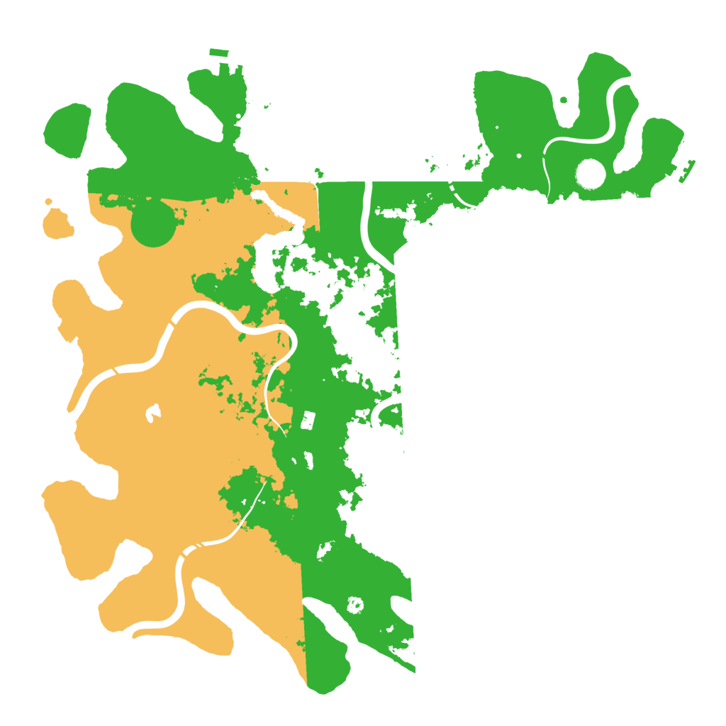 Biome Rust Map: Procedural Map, Size: 4250, Seed: 150725168