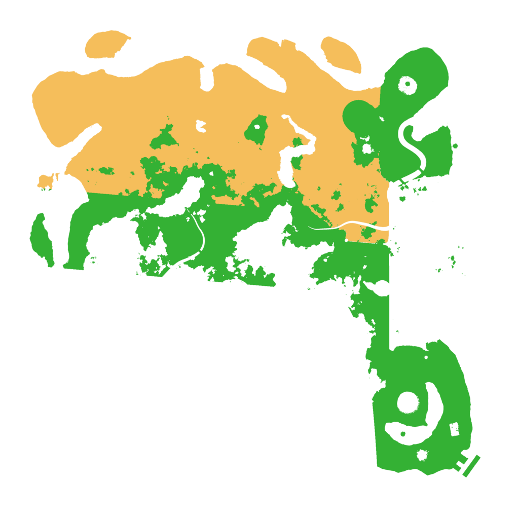 Biome Rust Map: Procedural Map, Size: 4250, Seed: 928149365