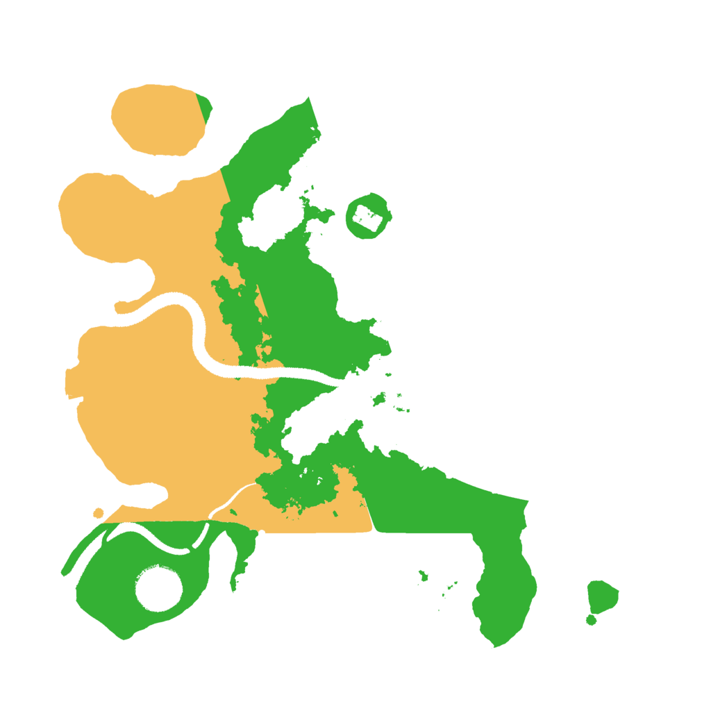 Biome Rust Map: Procedural Map, Size: 2750, Seed: 809195224