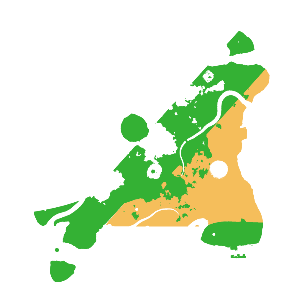 Biome Rust Map: Procedural Map, Size: 3000, Seed: 5738