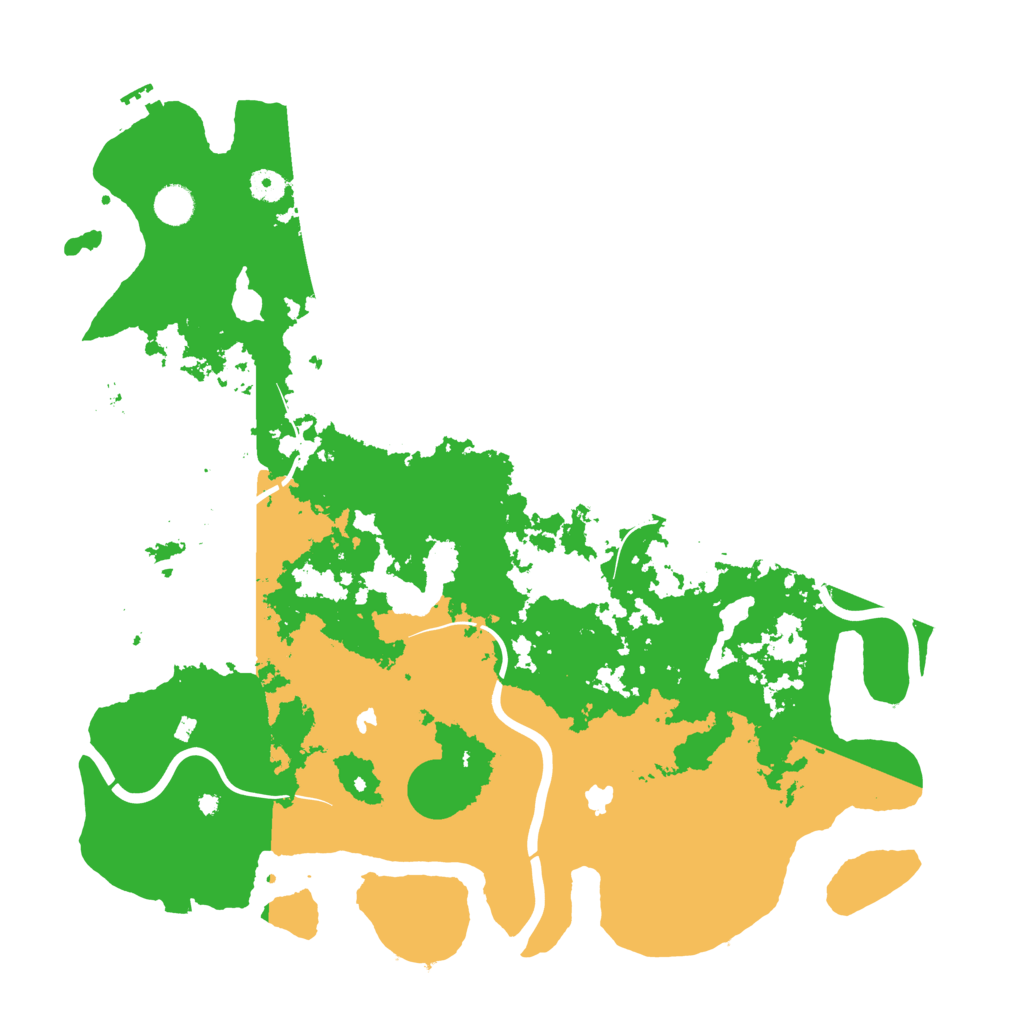 Biome Rust Map: Procedural Map, Size: 4500, Seed: 1950533678