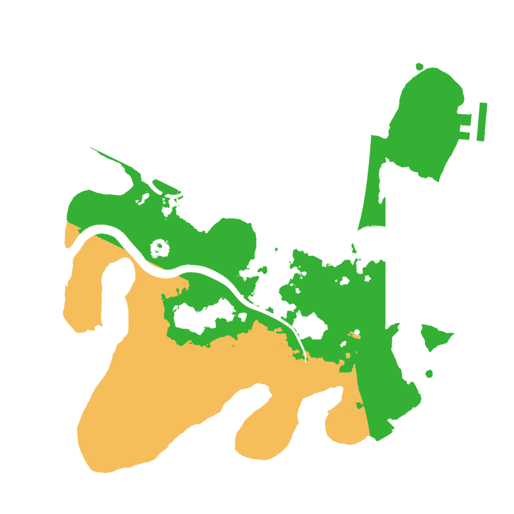 Biome Rust Map: Procedural Map, Size: 2700, Seed: 1775822512