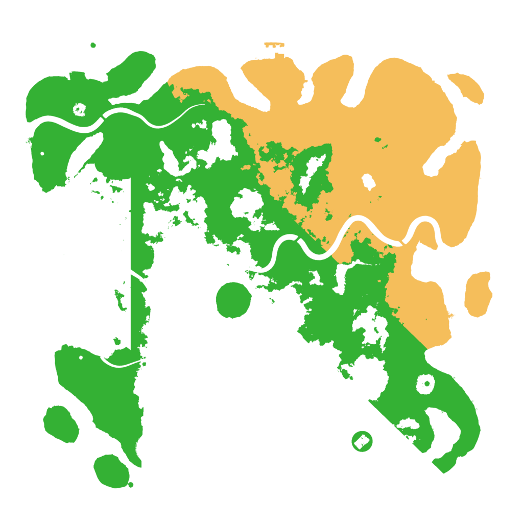Biome Rust Map: Procedural Map, Size: 4000, Seed: 1198913359