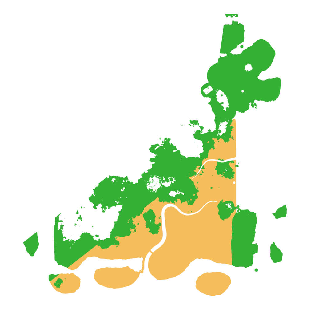 Biome Rust Map: Procedural Map, Size: 3750, Seed: 161435980