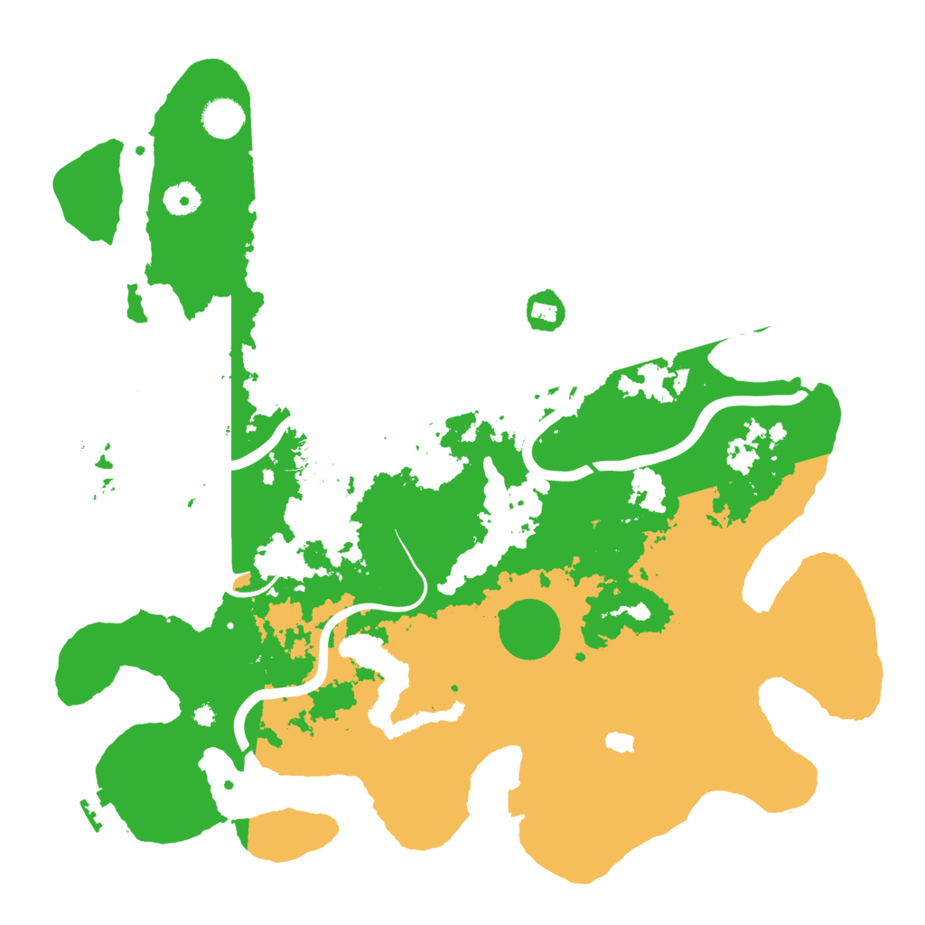Biome Rust Map: Procedural Map, Size: 4000, Seed: 9285