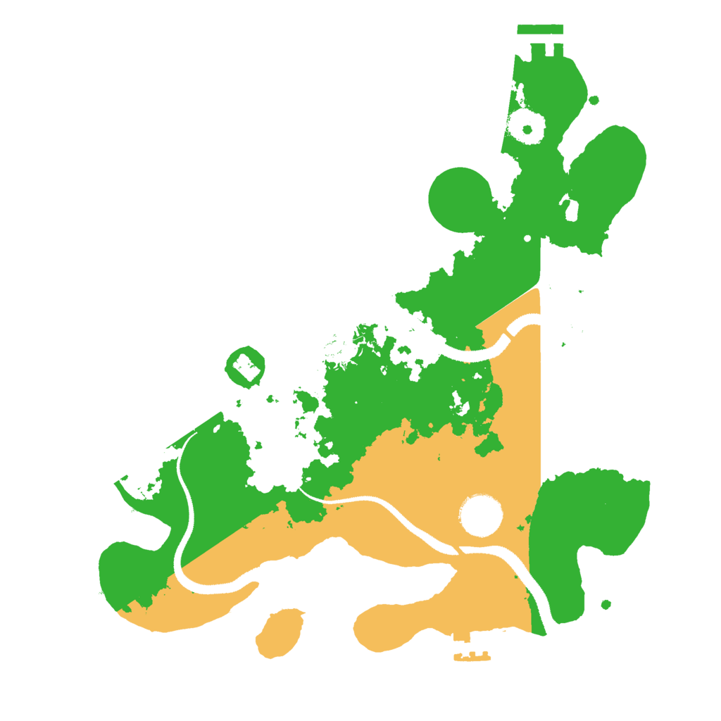 Biome Rust Map: Procedural Map, Size: 3000, Seed: 1884043348