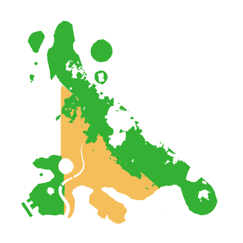 Biome Rust Map: Procedural Map, Size: 3000, Seed: 1408632040