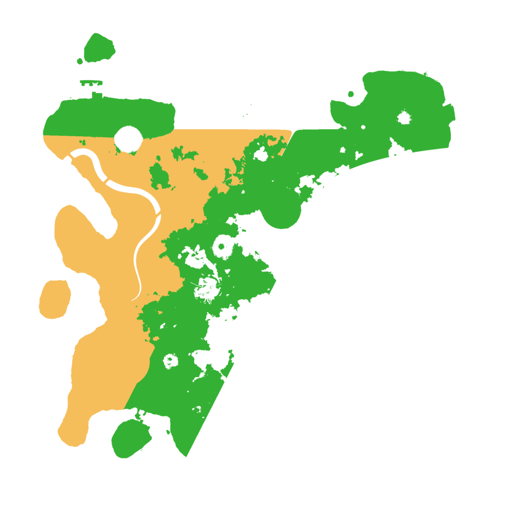 Biome Rust Map: Procedural Map, Size: 3500, Seed: 1928209342