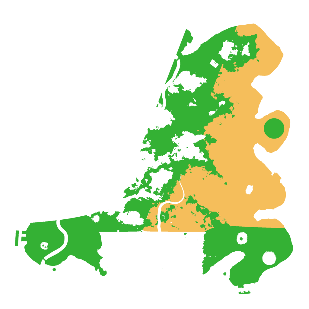 Biome Rust Map: Procedural Map, Size: 4000, Seed: 2314659