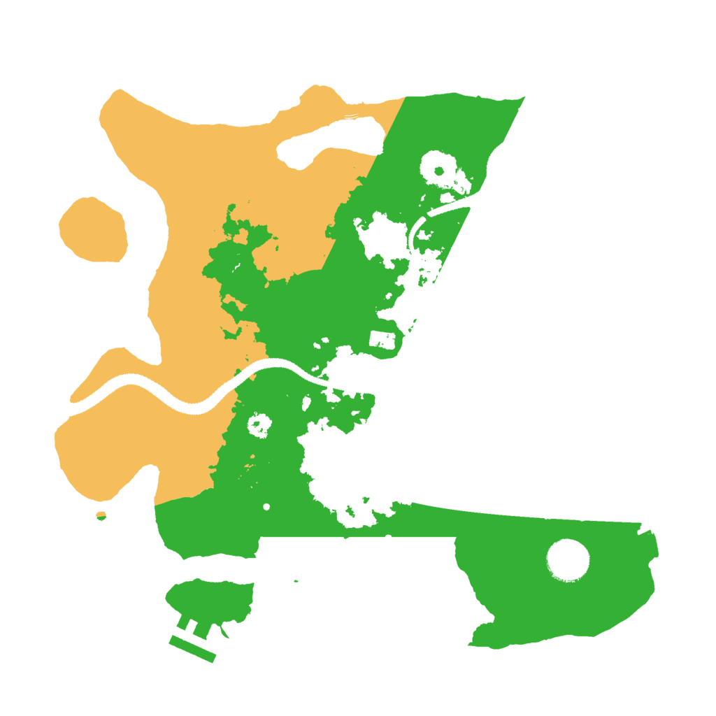 Biome Rust Map: Procedural Map, Size: 3000, Seed: 2083393776