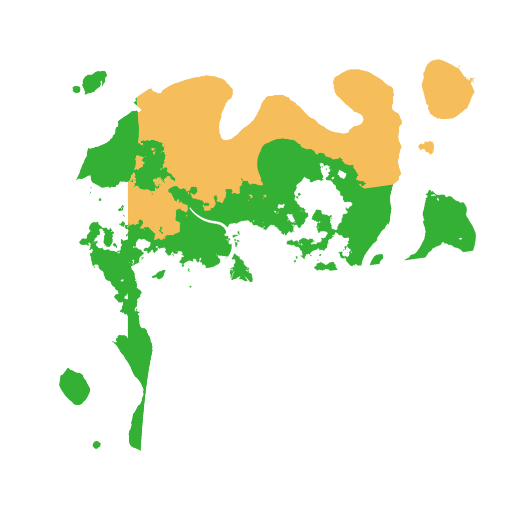 Biome Rust Map: Procedural Map, Size: 2675, Seed: 50000