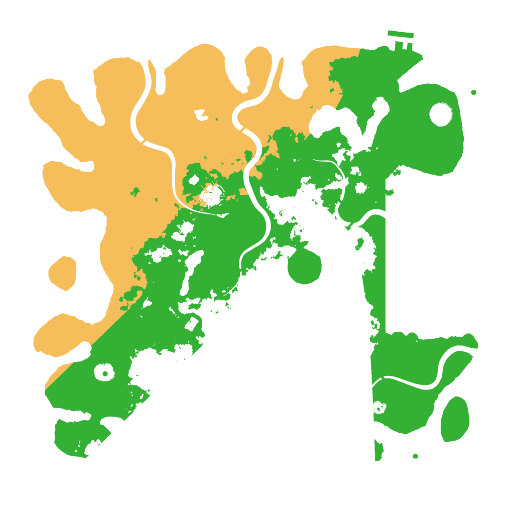 Biome Rust Map: Procedural Map, Size: 4000, Seed: 51252352