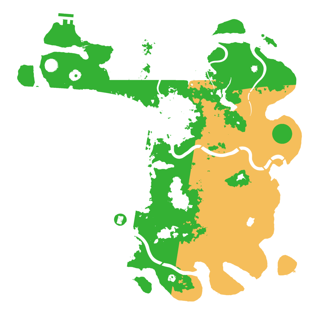 Biome Rust Map: Procedural Map, Size: 4250, Seed: 2086179769