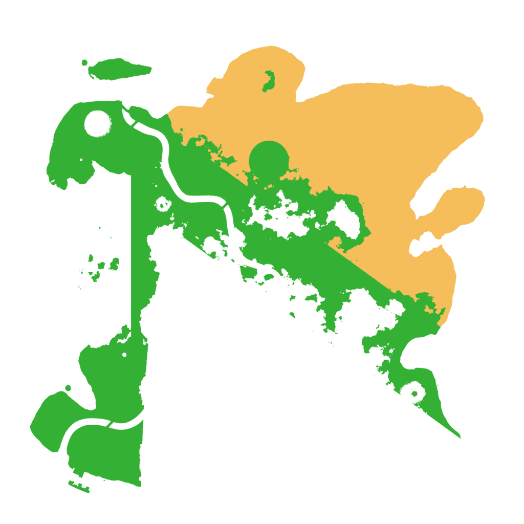 Biome Rust Map: Procedural Map, Size: 3500, Seed: 1650333574