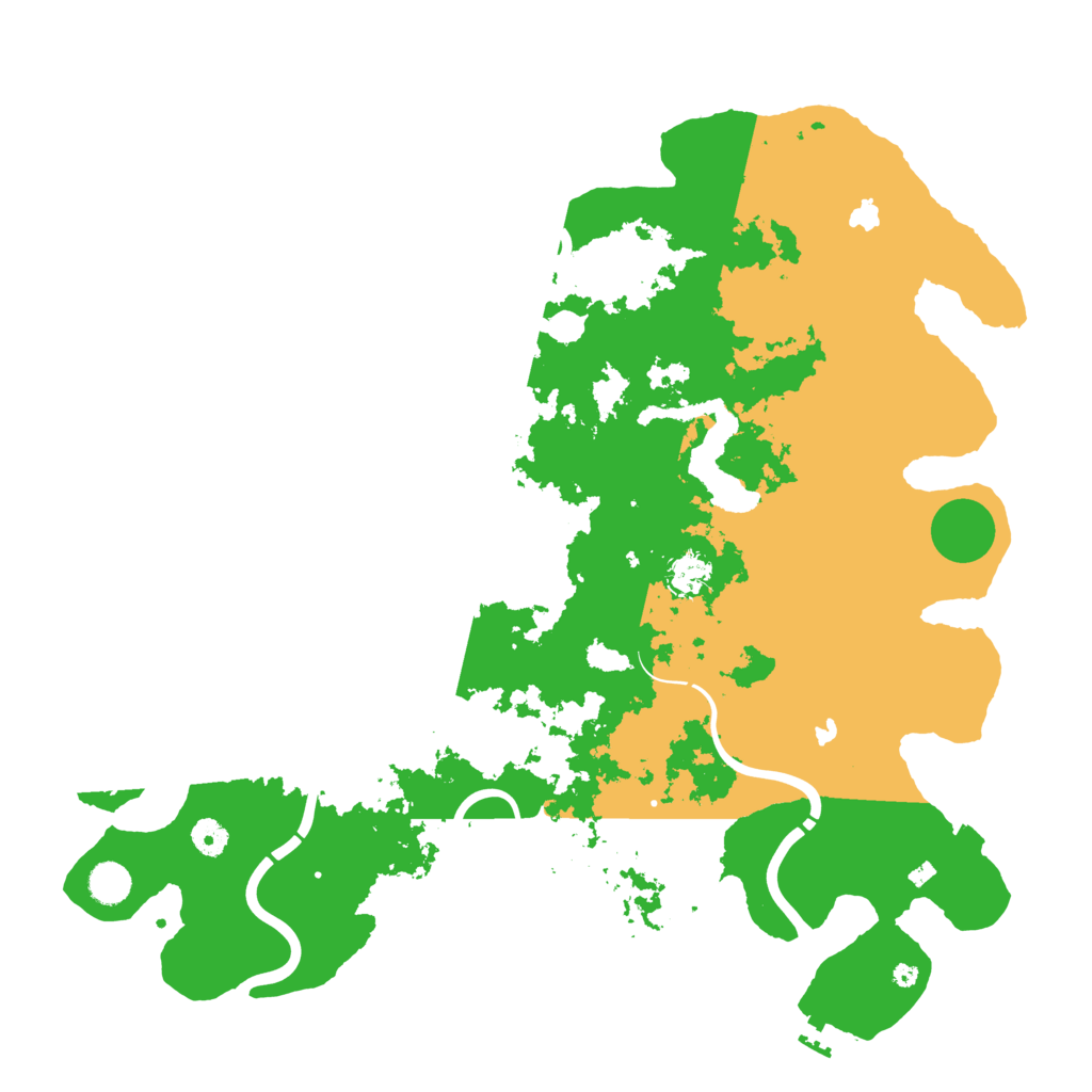 Biome Rust Map: Procedural Map, Size: 4500, Seed: 9014378