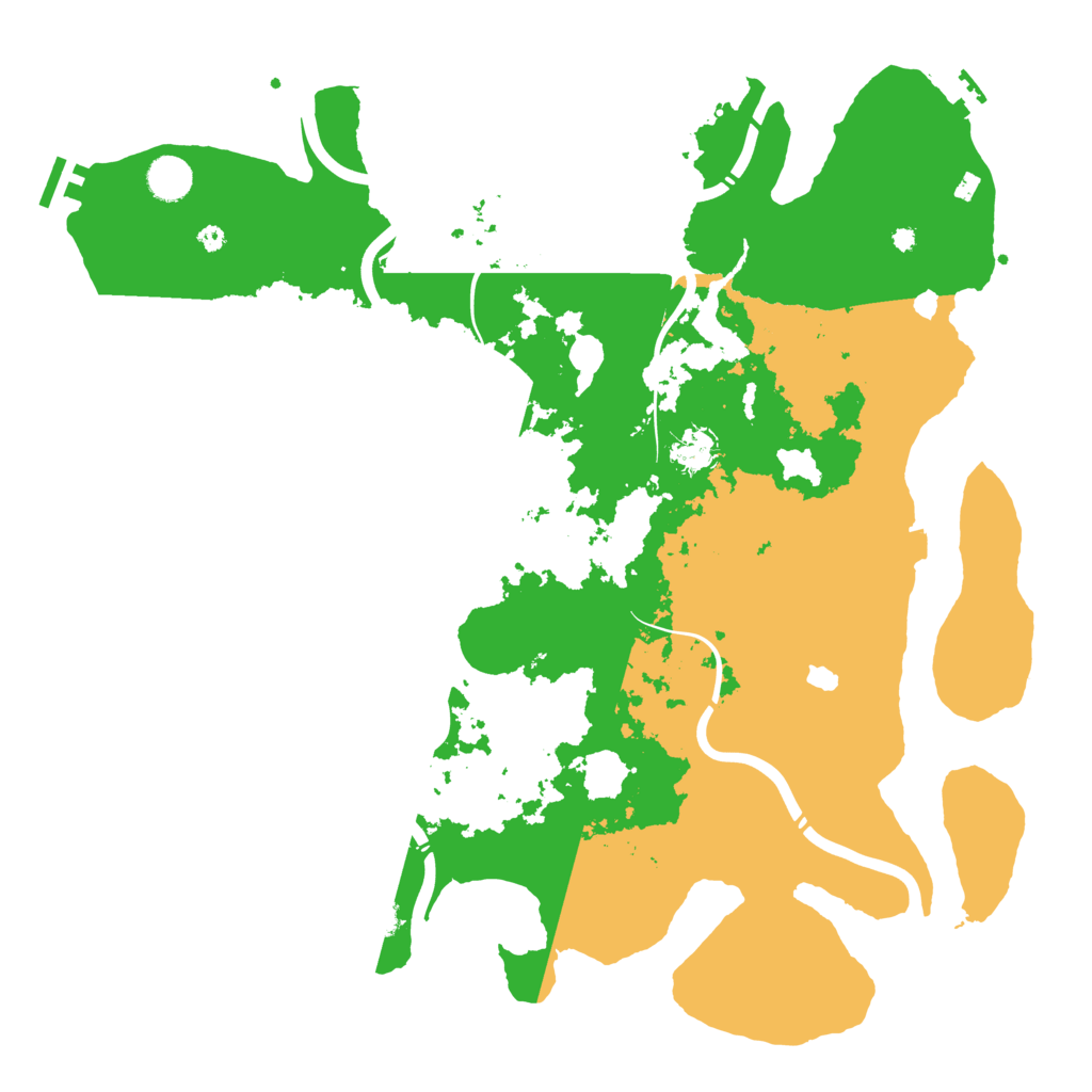 Biome Rust Map: Procedural Map, Size: 4250, Seed: 1903200322
