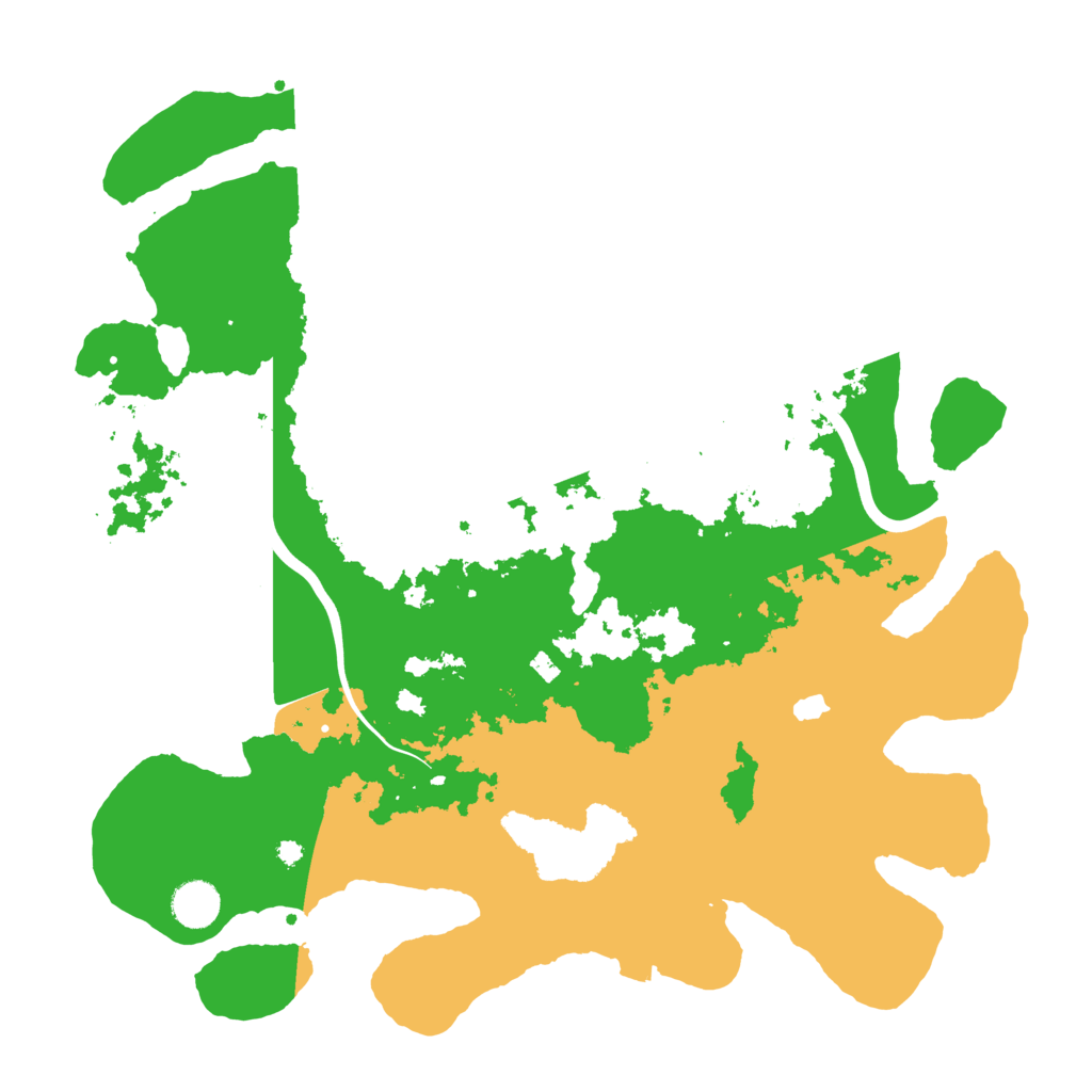 Biome Rust Map: Procedural Map, Size: 4000, Seed: 246236845