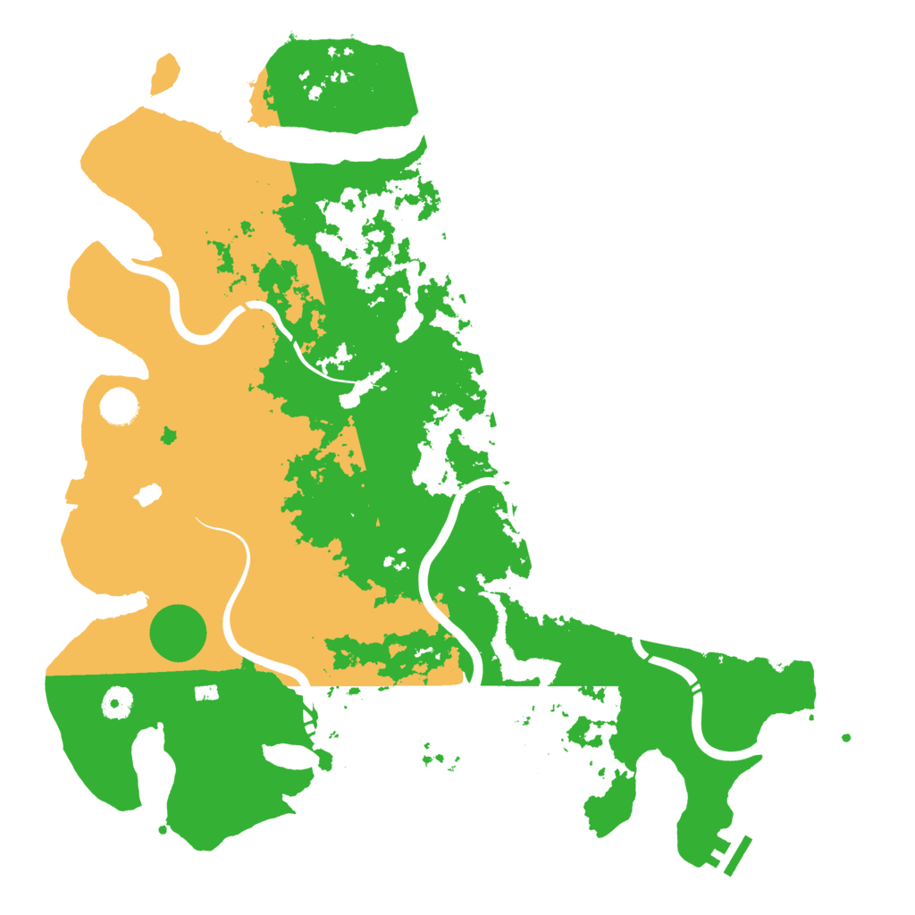 Biome Rust Map: Procedural Map, Size: 4250, Seed: 1698599213