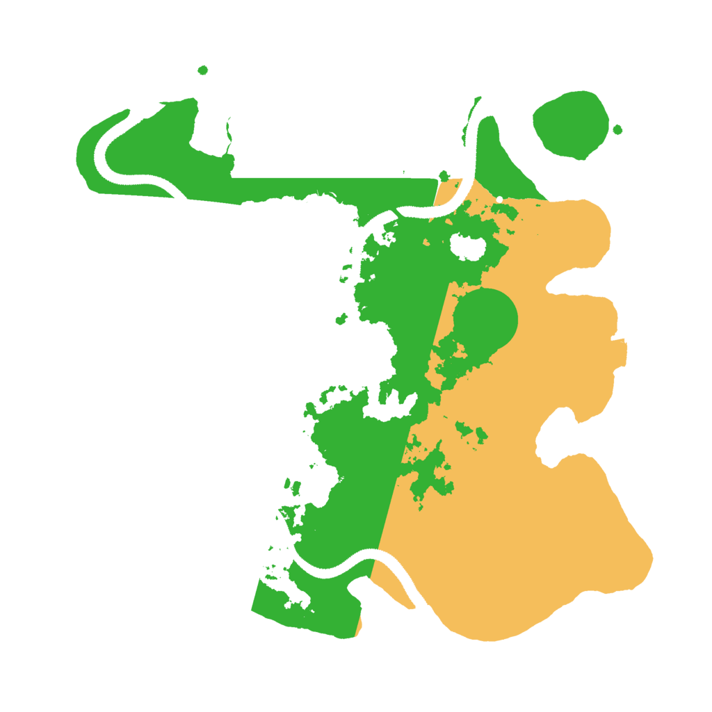 Biome Rust Map: Procedural Map, Size: 3000, Seed: 829067896