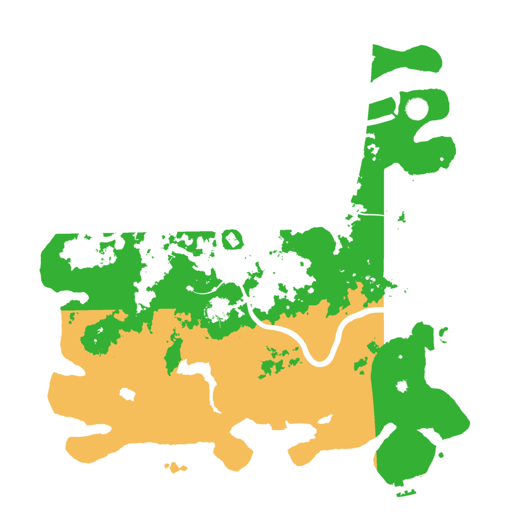 Biome Rust Map: Procedural Map, Size: 4000, Seed: 20260410