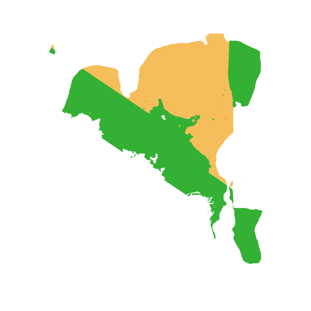 Biome Rust Map: Procedural Map, Size: 2000, Seed: 85679541