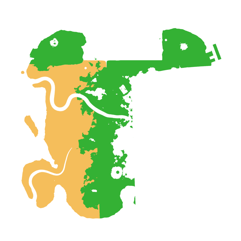 Biome Rust Map: Procedural Map, Size: 3000, Seed: 134308396