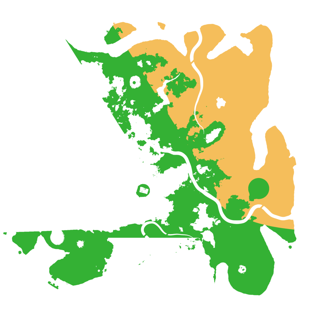 Biome Rust Map: Procedural Map, Size: 4000, Seed: 1775865676