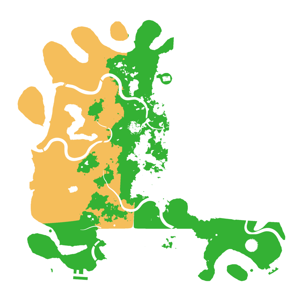 Biome Rust Map: Procedural Map, Size: 4250, Seed: 423166114