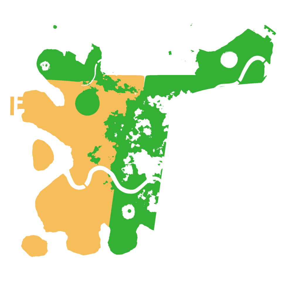 Biome Rust Map: Procedural Map, Size: 3250, Seed: 1338022291