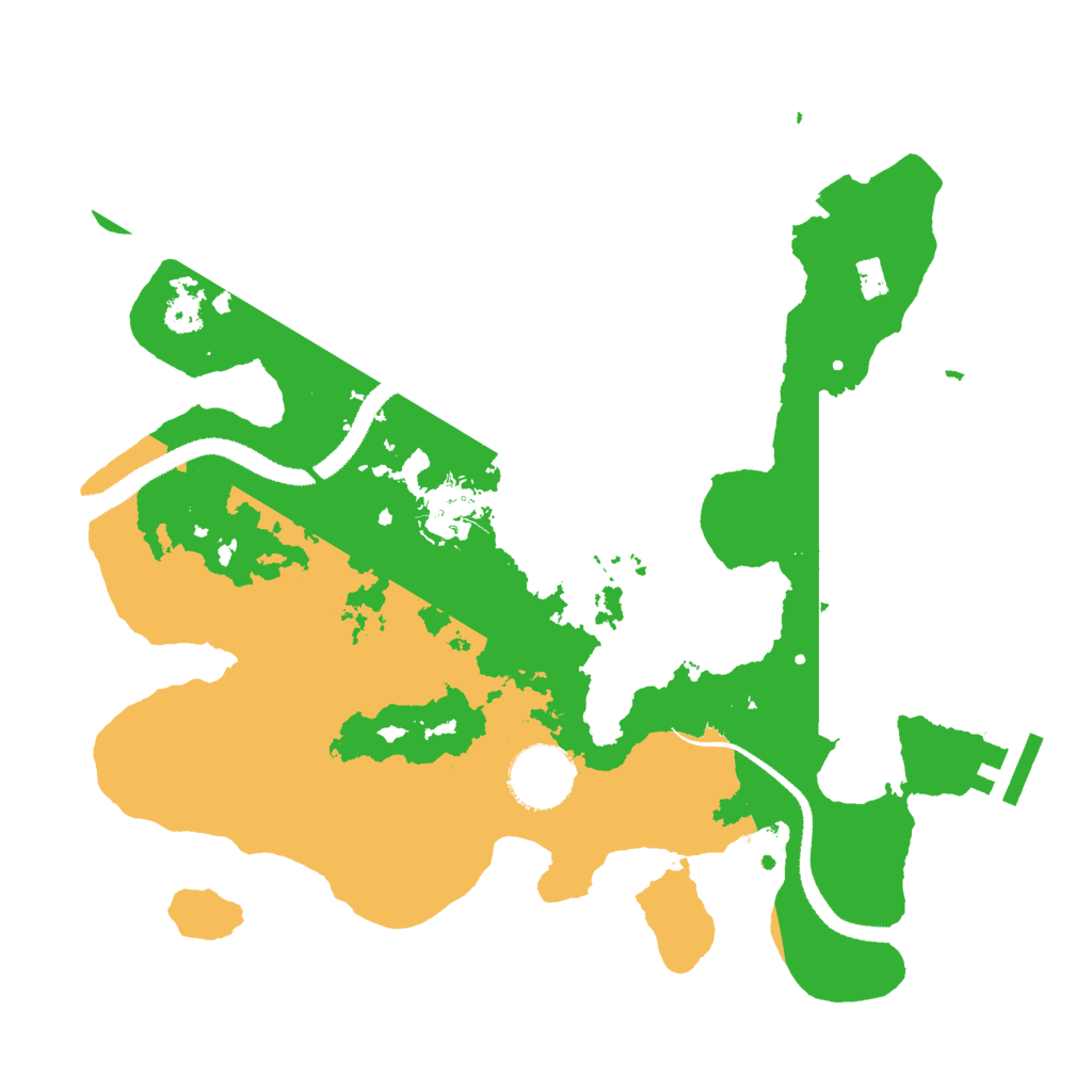 Biome Rust Map: Procedural Map, Size: 3000, Seed: 314027