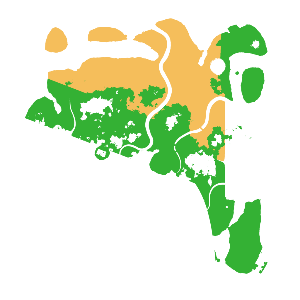 Biome Rust Map: Procedural Map, Size: 3500, Seed: 1333128423