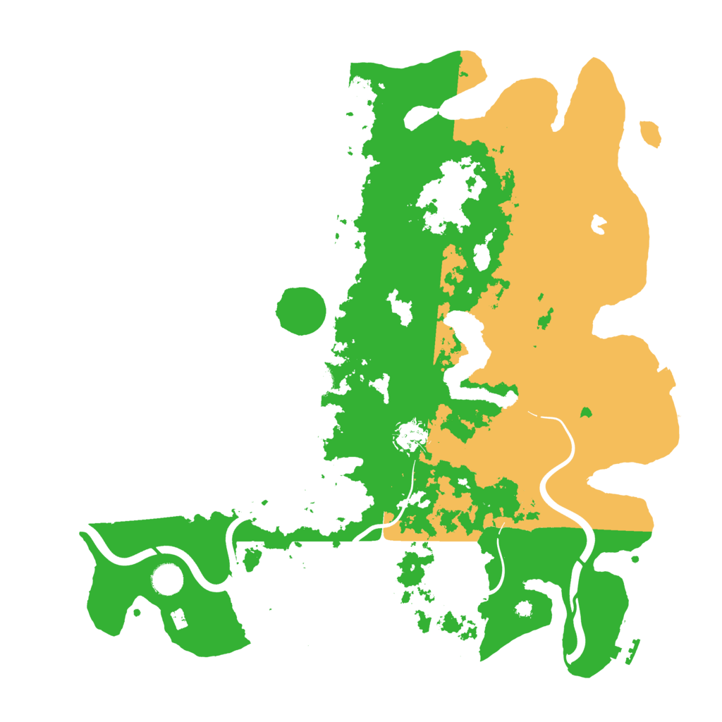 Biome Rust Map: Procedural Map, Size: 4000, Seed: 1923156505