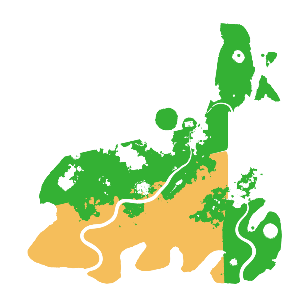 Biome Rust Map: Procedural Map, Size: 3750, Seed: 167959647