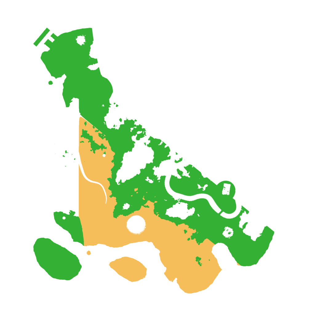 Biome Rust Map: Procedural Map, Size: 3000, Seed: 99649