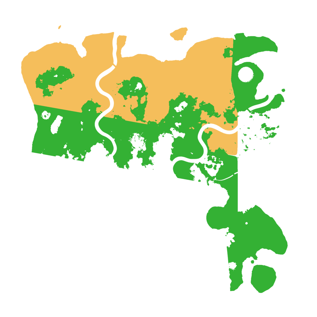 Biome Rust Map: Procedural Map, Size: 3750, Seed: 549824551