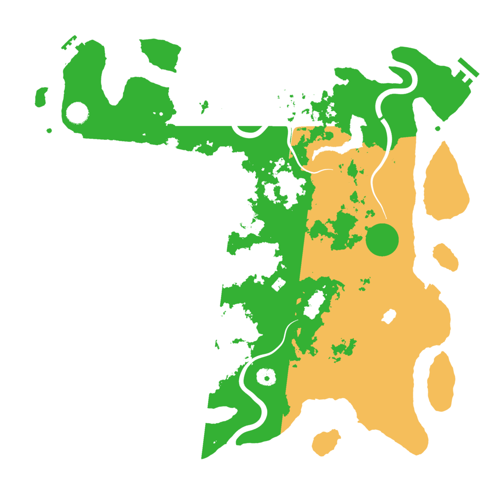Biome Rust Map: Procedural Map, Size: 4050, Seed: 1530499475
