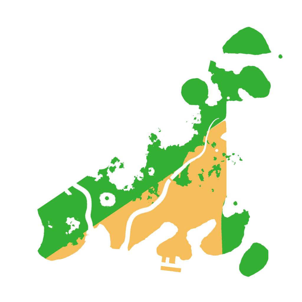 Biome Rust Map: Procedural Map, Size: 3000, Seed: 898069094