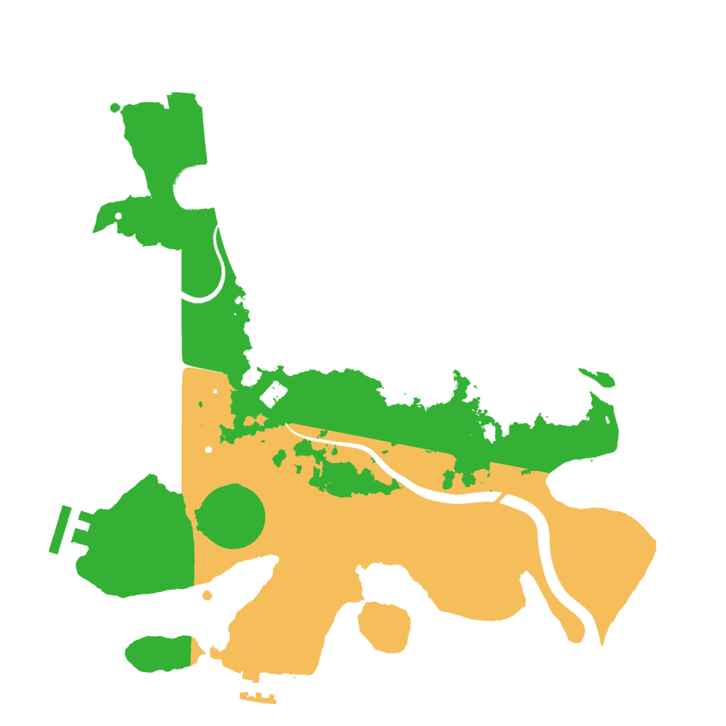 Biome Rust Map: Procedural Map, Size: 3000, Seed: 927660817