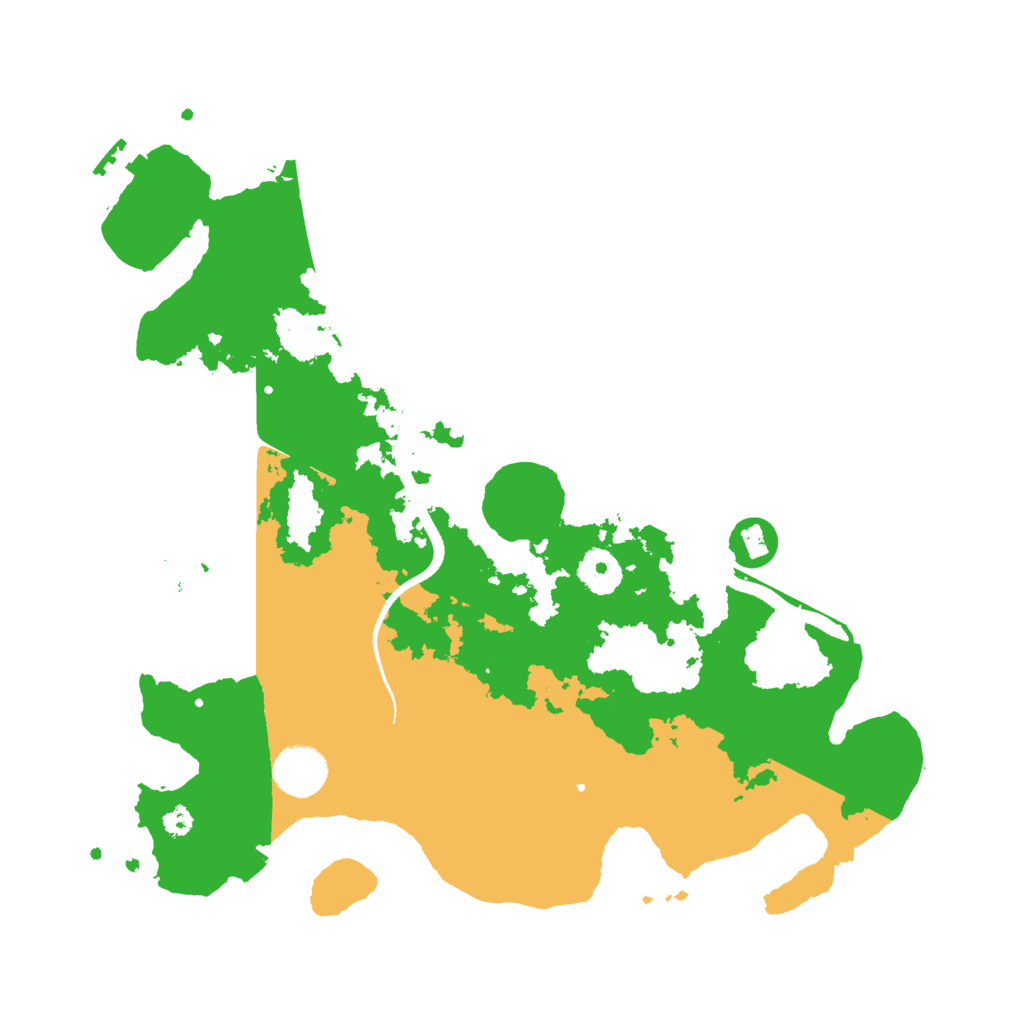 Biome Rust Map: Procedural Map, Size: 3500, Seed: 104262005