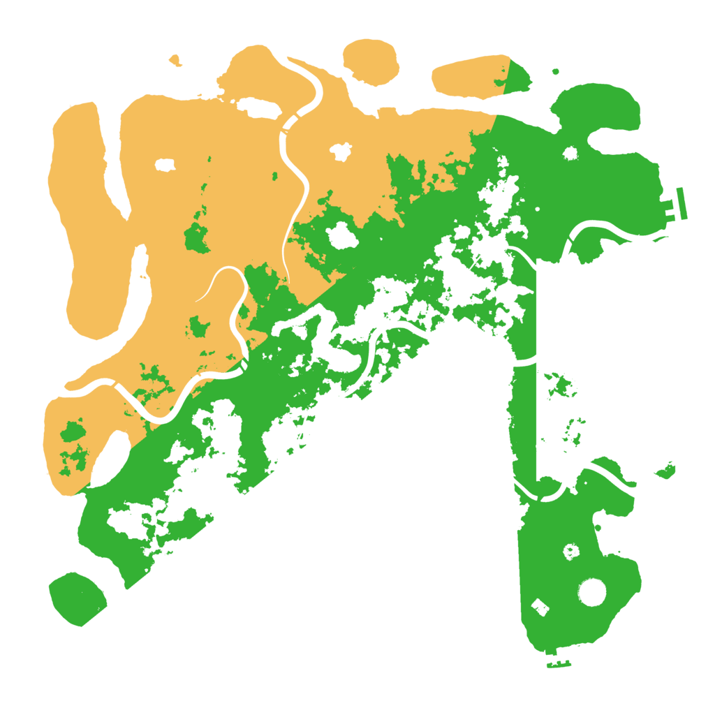 Biome Rust Map: Procedural Map, Size: 4500, Seed: 1933284925