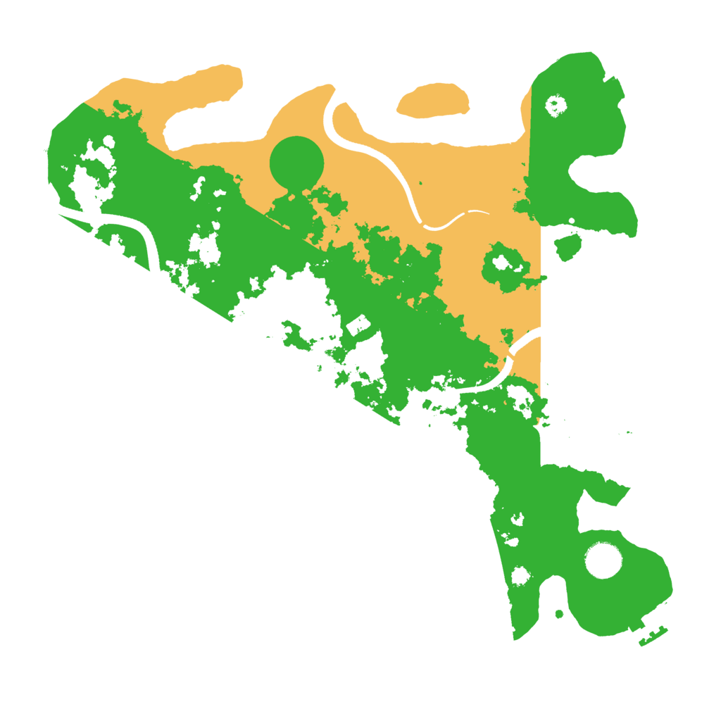 Biome Rust Map: Procedural Map, Size: 3500, Seed: 2136871095