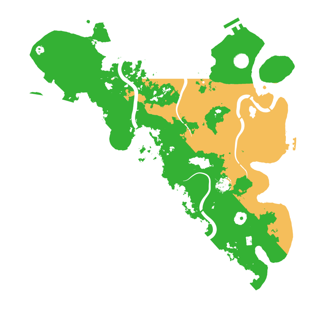 Biome Rust Map: Procedural Map, Size: 3750, Seed: 1775905980