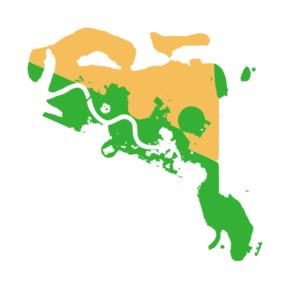 Biome Rust Map: Procedural Map, Size: 3000, Seed: 82877763