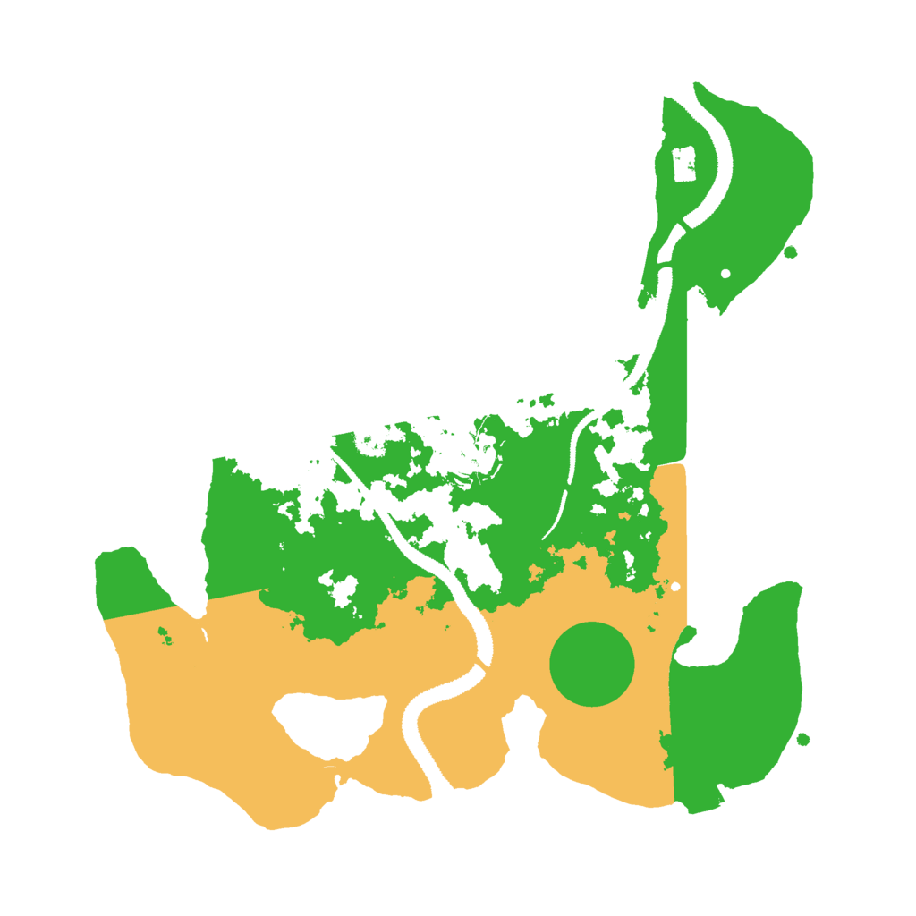 Biome Rust Map: Procedural Map, Size: 2850, Seed: 827856